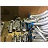 Image 2 : PALLET BIN OF ASSORTED HEAVY DUTY ELECTRICAL CONDUIT & 'T' JUNCTIONS