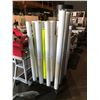 Image 2 : RED / GREY BU-1600II PLUS 62" VARIABLE SPEED LAMINATOR WITH FOOT CONTROL, MOBILE CART OG PRODUCT &