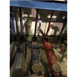 LARGE BLUE 4-TON FLOOR JACK