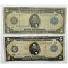 Image 1 : 2-1914 $5 LARGE NOTES