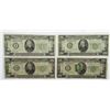 Image 1 : 4-SERIES 1934 $20 FEDERAL RESERVE NOTES
