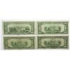 Image 2 : 4-SERIES 1934 $20 FEDERAL RESERVE NOTES