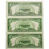 Image 2 : 3- 1928 $5 RED SEAL NOTES