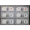 Image 1 : 2- 1935 $1 SILVER CERTS; 2- 1957 $1 SILVER