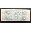 Image 2 : 1863 $5 CIVIL WAR CONFEDERATE
