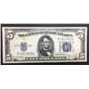 Image 1 : 1934D $5 SILVER CERT AU/CU