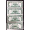 Image 2 : 4- $5 RED SEAL U.S. NOTES;