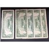 Image 2 : 5- $5 RED SEAL U.S. NOTES;