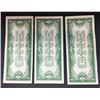 Image 2 : 3- 1928A $ 1 SILVER CERTS "FUNNY BACKS"