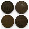 Image 1 : 4- 1864 TWO CENT PIECES