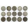 Image 1 : BARBER DIME LOT of 15 COINS