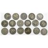 Image 1 : BARBER QTR LOT of 17 COINS