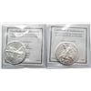 Image 1 : 2015 & 2015 .999 SILVER ONE OUNCE EAGLE