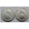 Image 1 : 2000 & 1998 .999 SILVER ONE OUNCE EAGLE