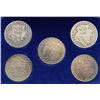 Image 1 : 5 - NEW ORLEANS MINT MORGAN DOLLAR LOT