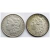 Image 1 : 2 - AU MORGAN DOLLARS: 1890 & 1879-S REVERSE '79