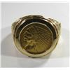 Image 2 : 1925 P $2.5 DOLLAR INDIAN GOLD 11.9 DWT TOTAL