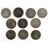 Image 1 : 10 - SEATED DIMES , MIXED DATES & GRADES