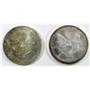 Image 2 : 1986 & 2003 AMERICAN SILVER EAGLES