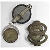 Image 2 : 3 - PEACE DOLLARS IN BEZELS 1922, 1922, 1923