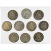 Image 1 : 10 - SEATED DIMES , MIXED DATES & GRADES