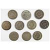 Image 2 : 10 - SEATED DIMES , MIXED DATES & GRADES