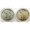 Image 1 : 1923 & 1924 PEACE DOLLARS
