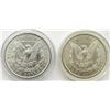 Image 2 : 2 - AU MORGAN DOLLARS: 1884-O & 1889