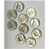Image 1 : 10 - 1944 MERCURY DIMES AU/BU