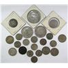 Image 1 : 8-GR BIT SILVER ONE SHILLINGS, (11) SILVER SIX PEN
