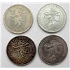 Image 1 : 4 - 1968 MEXICO 25 PESOS XF/AU