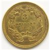 Image 2 : 1854 $3 INDIAN PRINCESS GOLD COIN