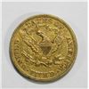 Image 2 : 1899 $5 LIBERTY GOLD COIN
