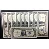 Image 1 : 10- CONSECUTIVE # $1 SILVER CERTS