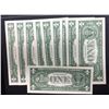 Image 2 : 10- CONSECUTIVE # $1 SILVER CERTS
