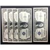 Image 1 : 5-CONSECUTIVE # $1 SILVER CERTS CU 1935