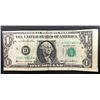 Image 1 : 1985 ERROR NOTE $1 OFF CENTER/MISCUT