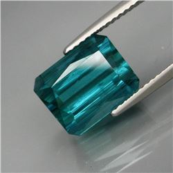 Natural Teal Tourmaline 5.78 Ct - Untreated