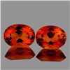 Image 1 : Natural  AAA Madeira Orange Citrine Pair 10x8 MM - FL