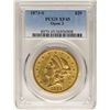 Image 1 : 1873-S Open 3 $20 Liberty Head Double Eagle Gold Coin PCGS XF45
