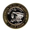 Image 1 : .999 Fine Silver Four Queens Casino Las Vegas $10 Limited Edition Gaming Token