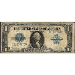 1923 $1 Silver Certificate Note