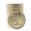 Image 1 : Roll of (20) Brilliant Uncirculated 1923 $1 Peace Silver Dollar Coins
