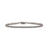 Image 1 : 14KT White Gold 3.00 ctw Diamond Bracelet