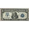 Image 1 : 1899 $5 Indian Chief Silver Certificate Note