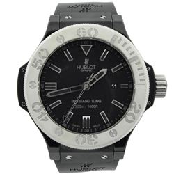 Hublot Mens Big Bang King Ceramic & Titanium 48mm Black Dial Watch