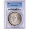 Image 1 : 1896 $1 Morgan Silver Dollar Coin PCGS MS63