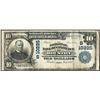 Image 1 : 1902 $10 The NB of Commerce Houston, TX CH# 10225 National Currency Note
