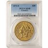Image 1 : 1873-S Closed 3 $20 Liberty Head Double Eagle Gold Coin PCGS XF40