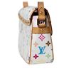 Image 9 : Louis Vuitton White Multicolor Monogram Sologne Shoulder Bag